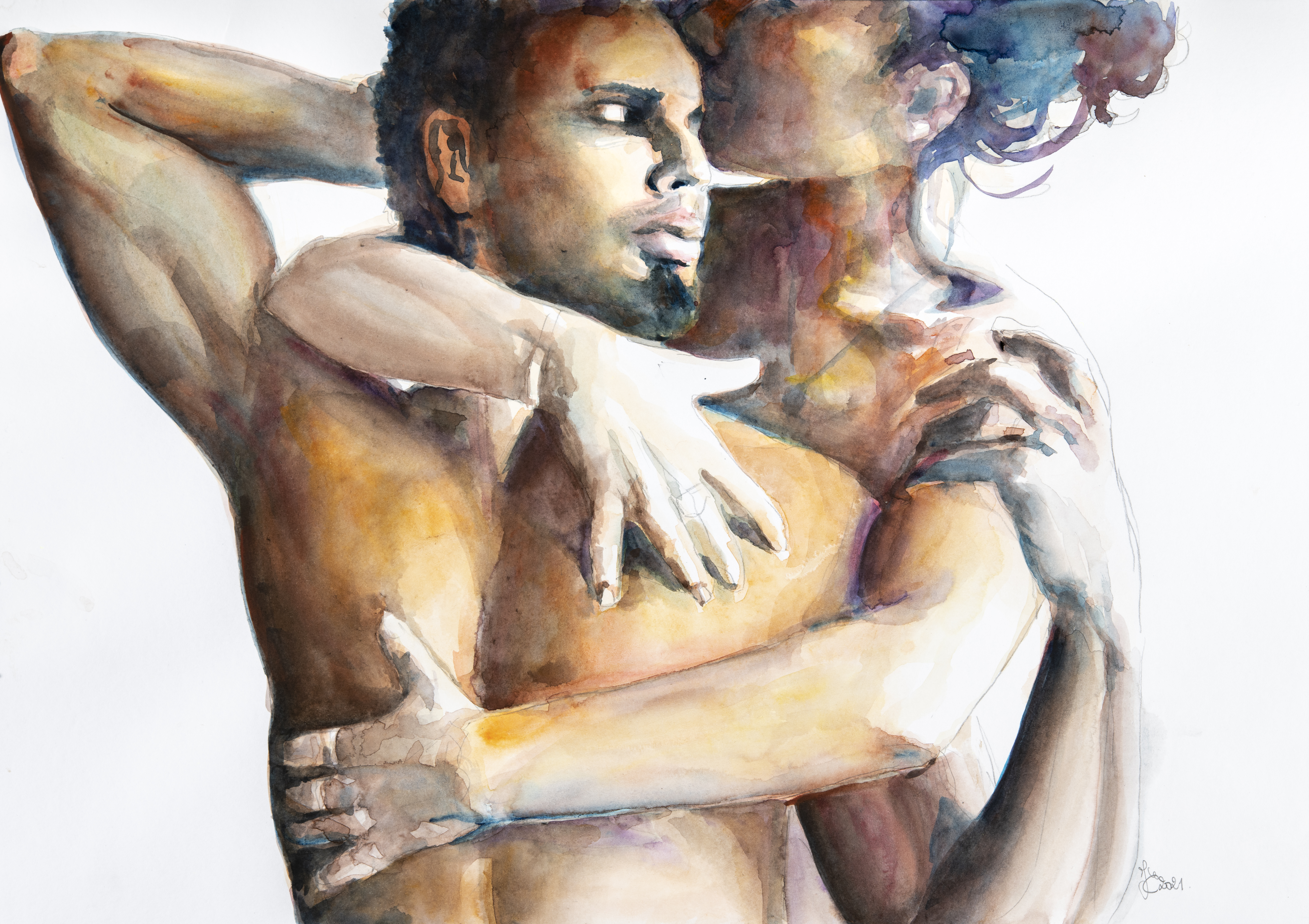 "Danse avec moi." - ses mots résonnent fort dans l'oreille.