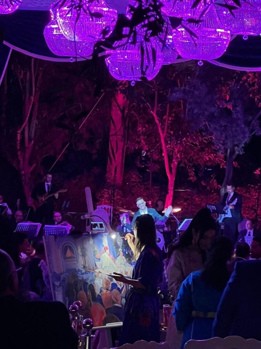 Première toile pour un mariage marocain : récit d&rsquo;une aventure