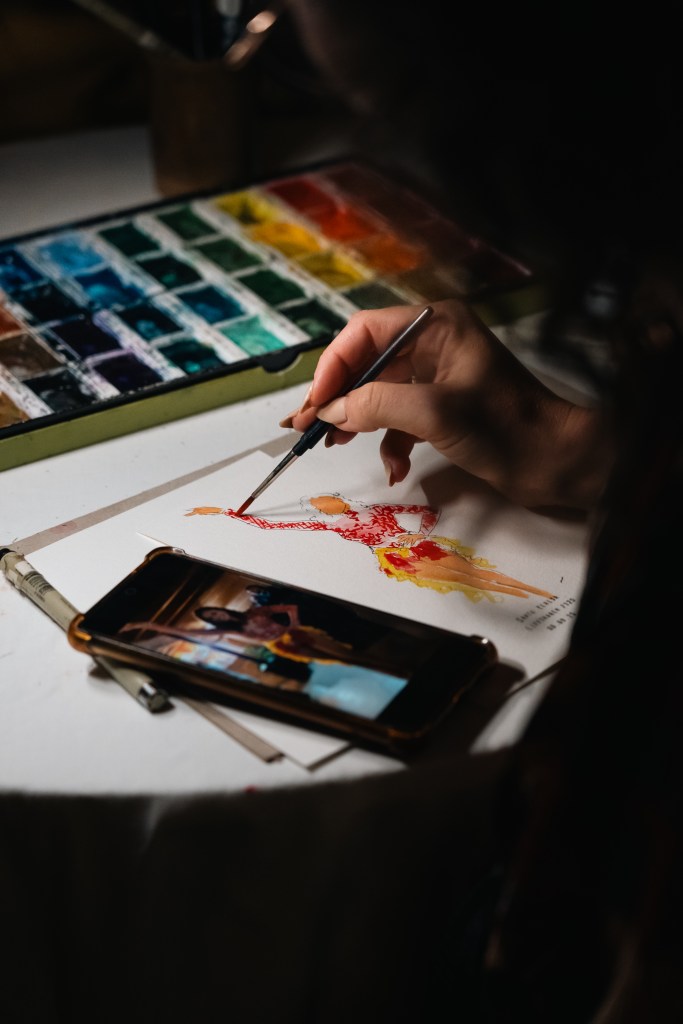 croquis en direct pour les événements de prestige en Occitanie