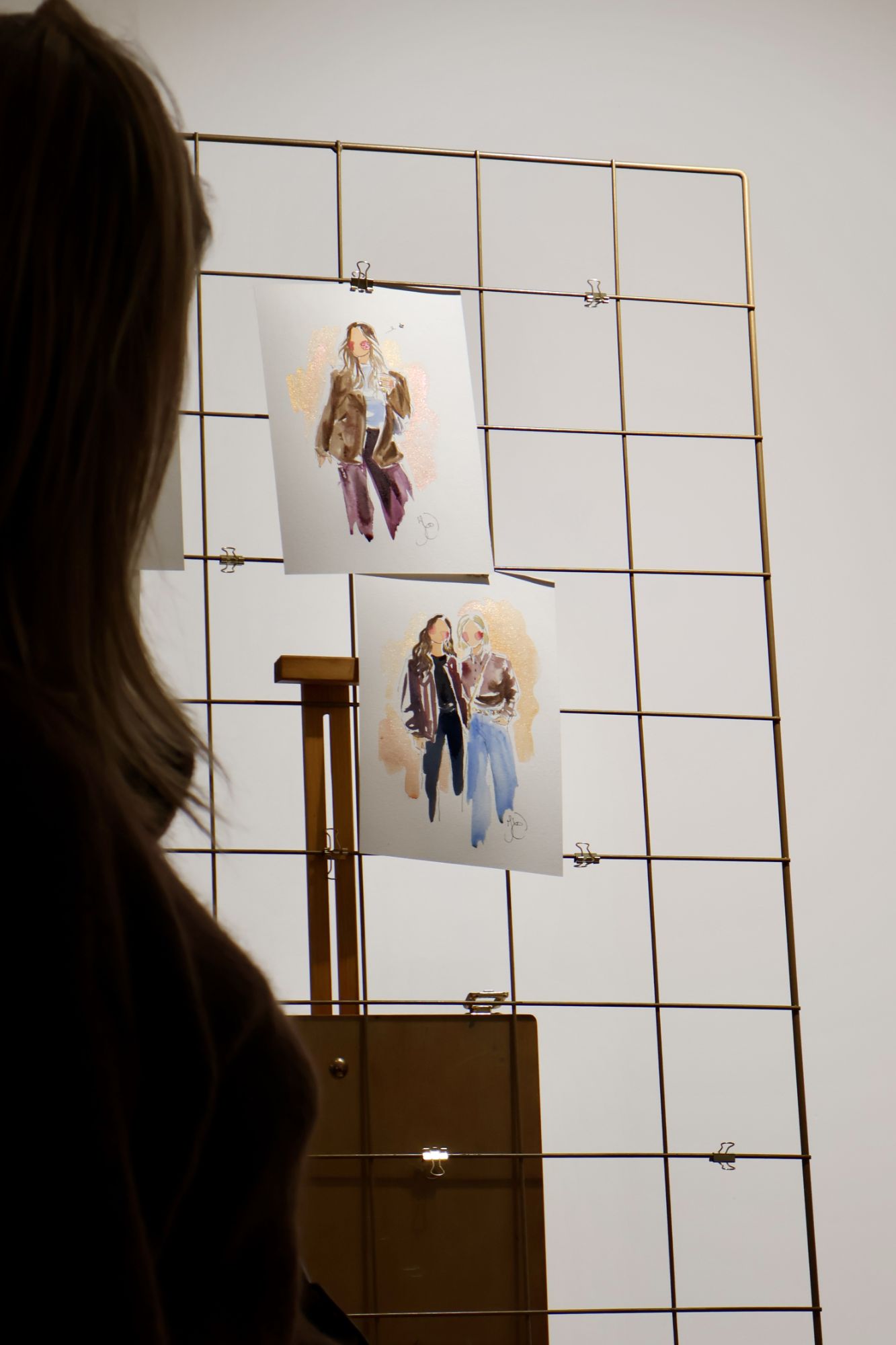 Live-Painting au studio beauté Marine Sicard à Toulouse