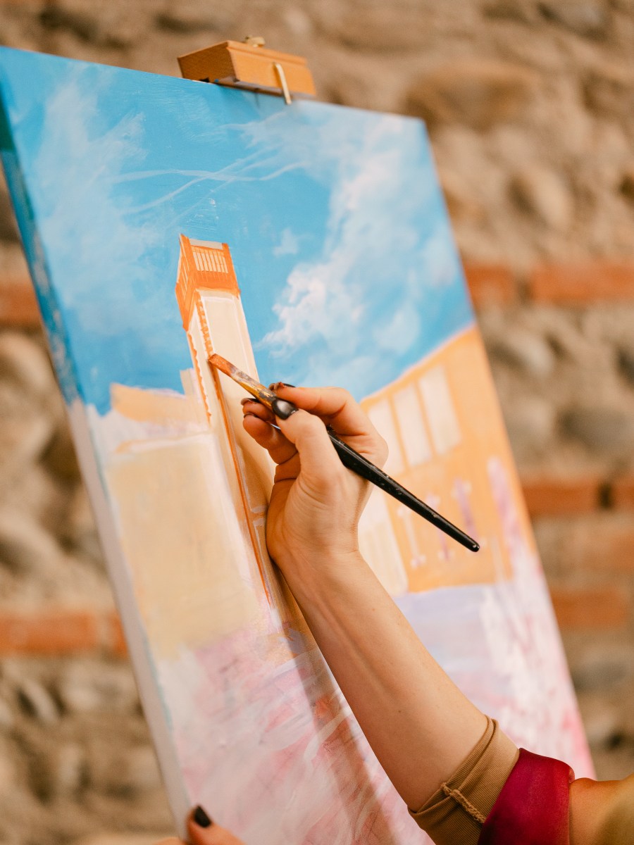 Live Painting au Salon du Mariage Immersif