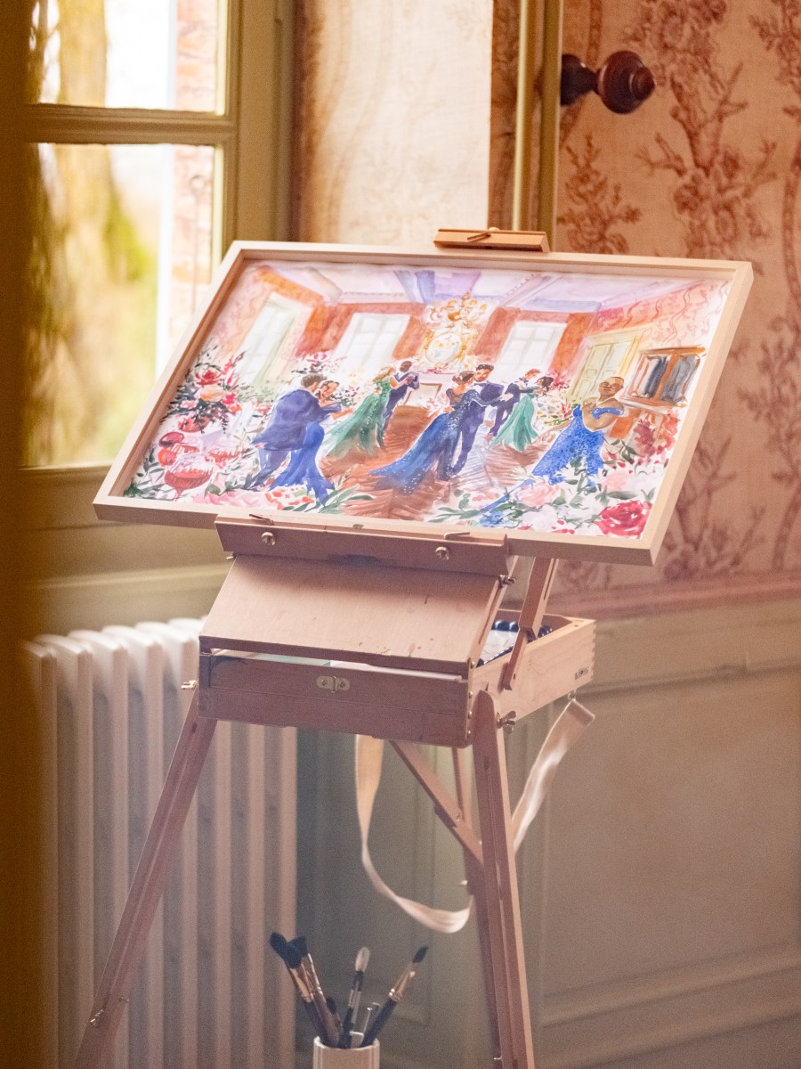 Un bal d’inspiration au Château de Puydaniel : peinture en direct dans un cadre d’exception près de Toulouse